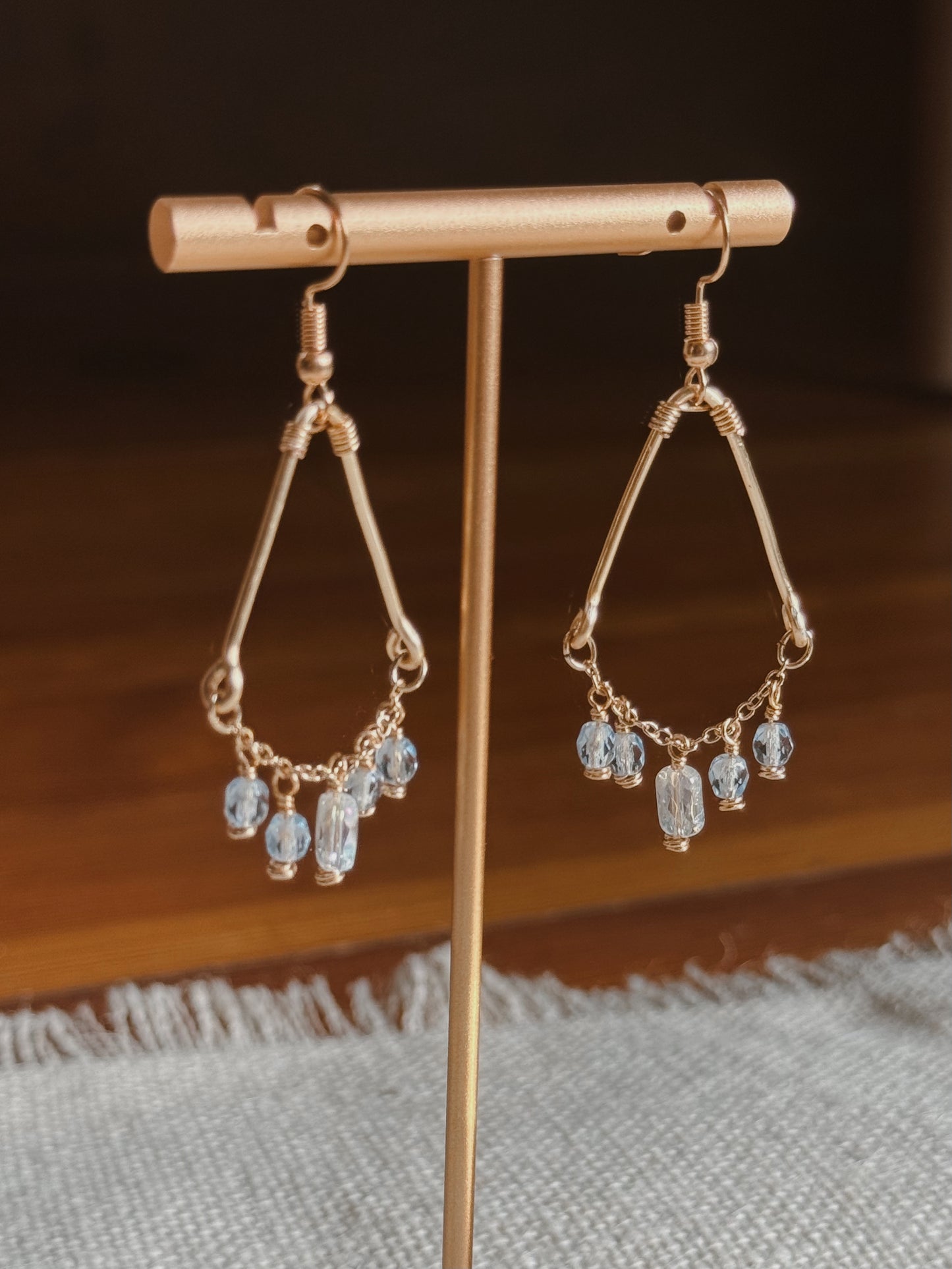 The Satin Drop Earrings