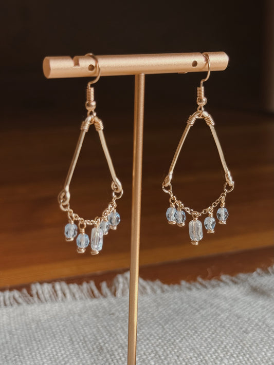 The Satin Drop Earrings