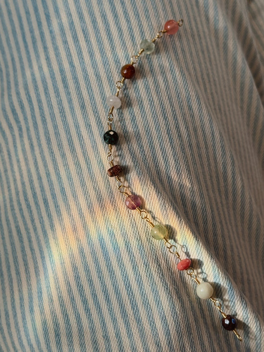 Mixed Gemstone Bracelet
